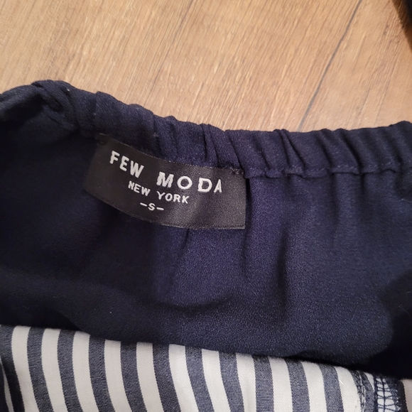 Striped Asymmetrical Minidress - Picture 5 of 7